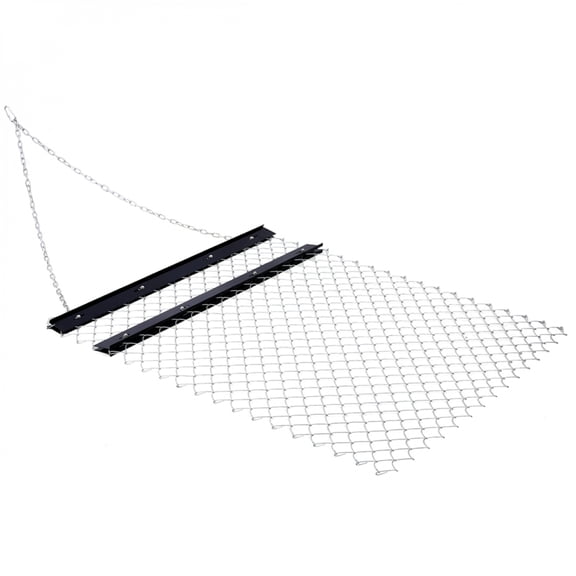 TENGDA 3.6x5 Universal Tractor Drag Harrow Heavy-Duty Landscape Maintenance Tool Ideal for Soil Leveling Seed Bed Preparation and Outdoor Farm & Yard Upkeep