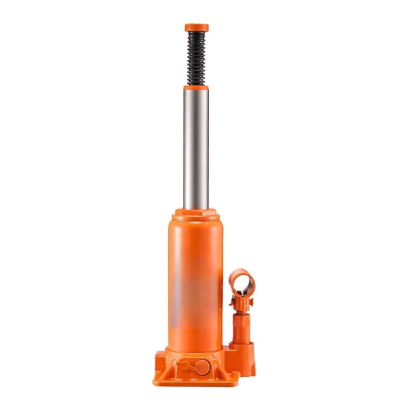 TENGDA 6 Ton Hydraulic Bottle Jack 13227.6 LBS Heavy Duty Welded Auto Jack 7.7 to 14.8 Inch Lifting Range Portable Lift Tool for Car SUV Pickup Farm Equipment Orange