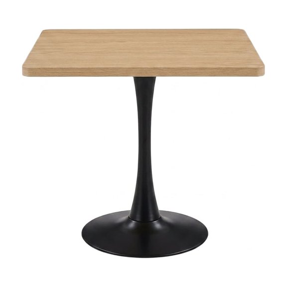 TENGDA Multi-Purpose Mid-Century Accent Table Stable Tulip Base Compact Layout for Breakfast Nook Office Balcony Use