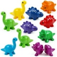 TENGTUNG Dinosaur Shape Matching STF9 Game Fine Motor Toy 10 PCS Double