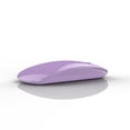 thumbnail image 1 of TENMOS Bluetooth Mouse, USB C Rechargeable Wireless Mouse, Triple Mode (Dual Bluetooth+USB) Computer Silent Mice Portable with USB Receiver Type C Adapter for Laptop - Purple, 1 of 7
