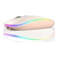 thumbnail image 1 of TENMOS Wireless Bluetooth Mouse Rechargeable Silent Mouse (Bluetooth 5.1 + 2.4G) LED with Nano Receiver, 1 of 7