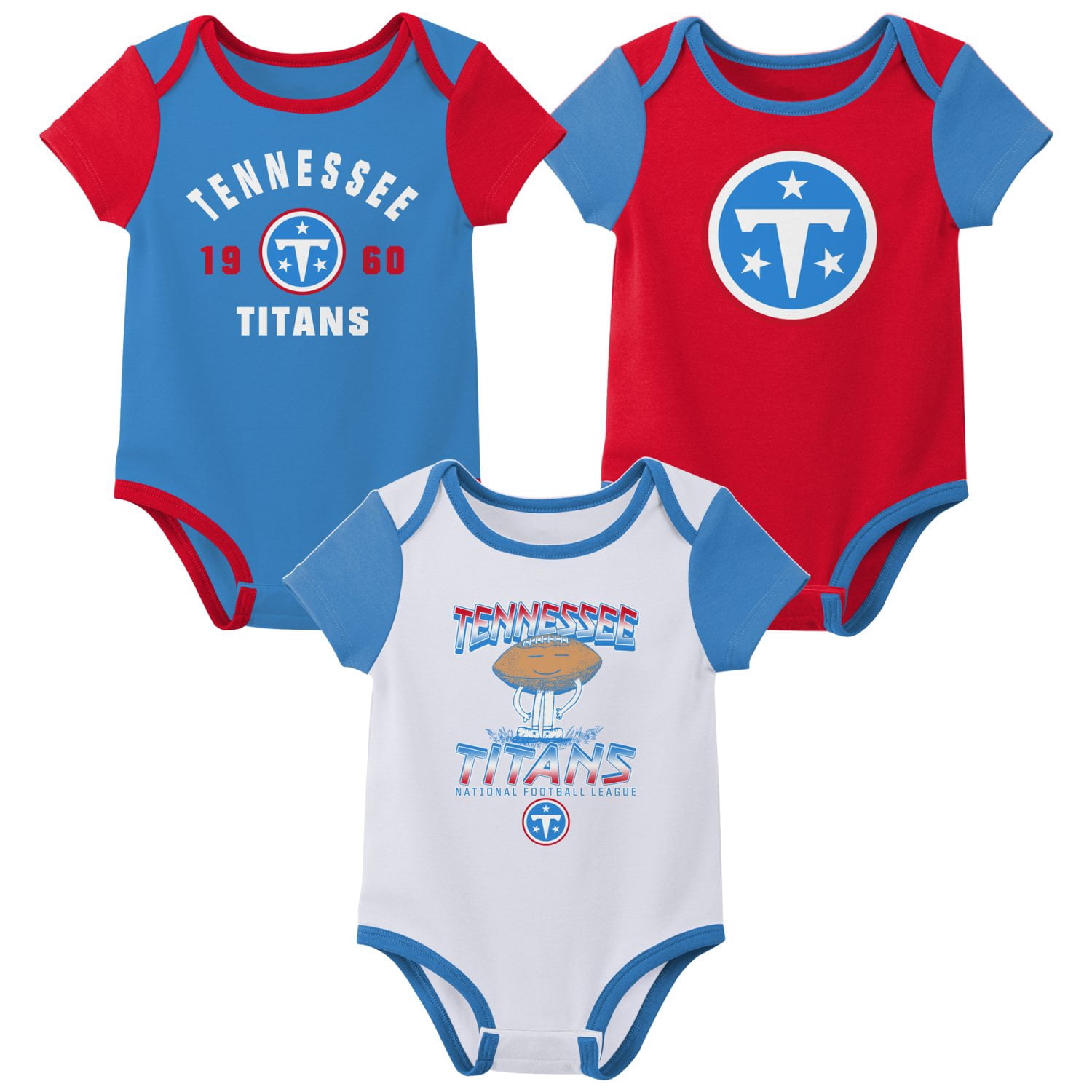 TENNESSEE TITANS NFL Boys Onesie Game Day Fan Apparel