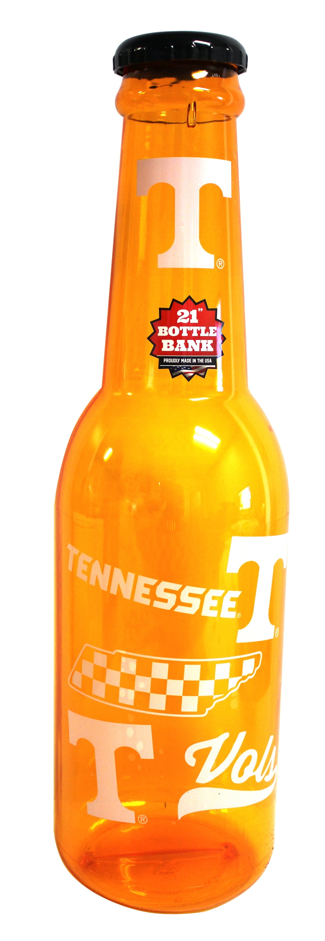 TENNESSEE VOLS LICENSED BOTTLE BANK 21"