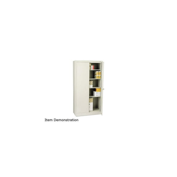 Tennsco 72" High Standard Cabinet, 36w x 18d x 72h, Light Gray