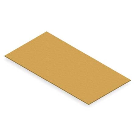 TENNSCO PB-7236-3 Decking, Particle Board, 72 in W, 36 in D, natural, Unfinished Finish
