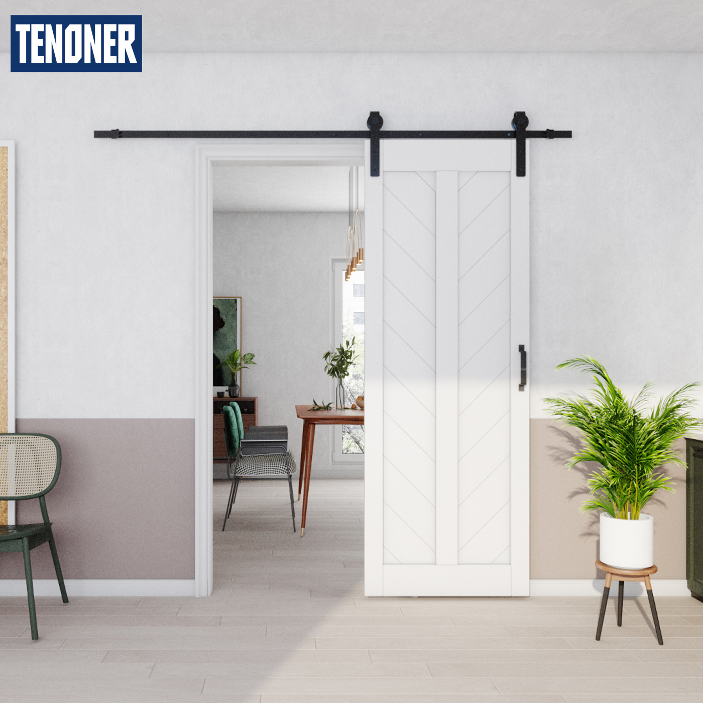 Kimberly Bay Louvered Solid Wood Unfinished Slab Standard Door