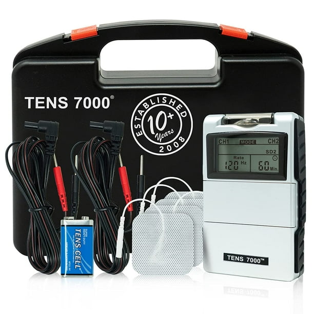 TENS 7000 Digital TENS Unit with Accessories TENS Unit Muscle