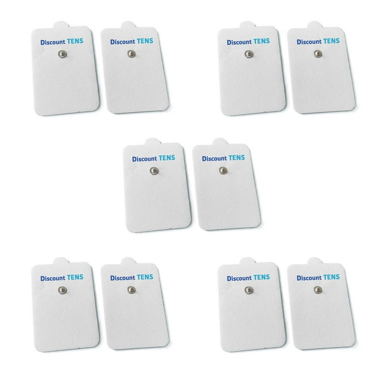 Lotfancy Replacement Electrode Pads for Omron Electrotherapy Tens Units, 5 Pairs