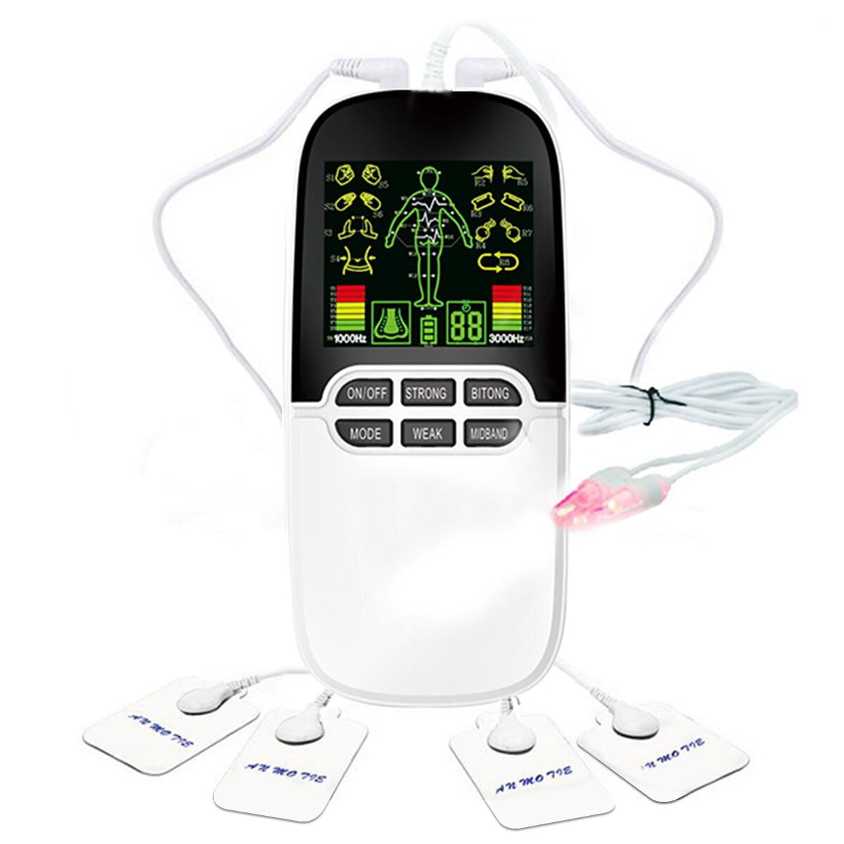 EMS 7500 Muscle Stimulator Dual Channel Relieve Low Back Pain