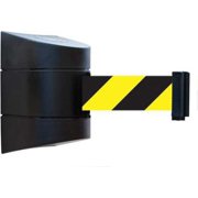 TENSABARRIER 897-24-S-33-NO-D4X-C Belt Barrier, Black,Belt Yellow/Black