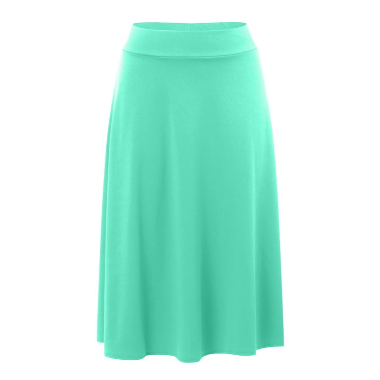 Green midi skirt xxl hotsell