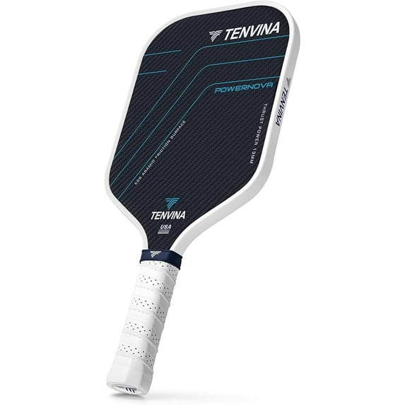 TENVINA Pickleball Paddles, Multi-Layer T700SC Textured Carbon Fiber Pickleball Paddle, 4-Types of Shapes and Thicknesses, USAPA Approved Pickle Ball Paddle, Strong Spin and Power Surface
