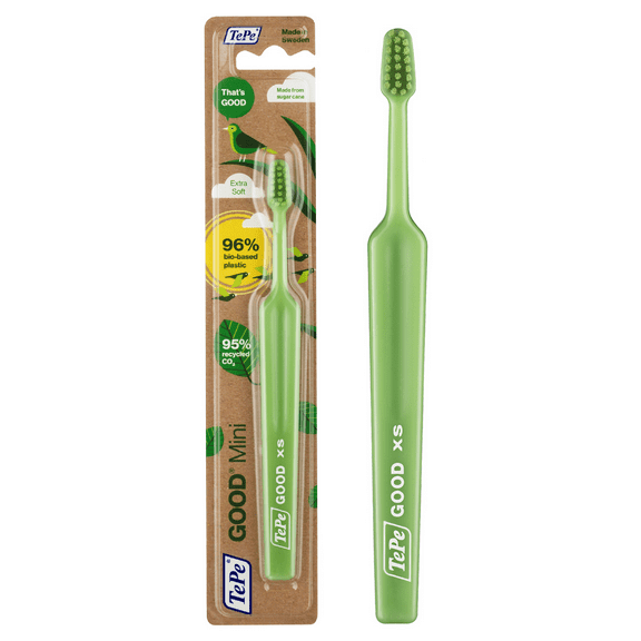 TEPE Good Mini Extra Soft Kids Toothbrush – Baby, Toddler Toothbrushes Aged 0-3, 1 Brush