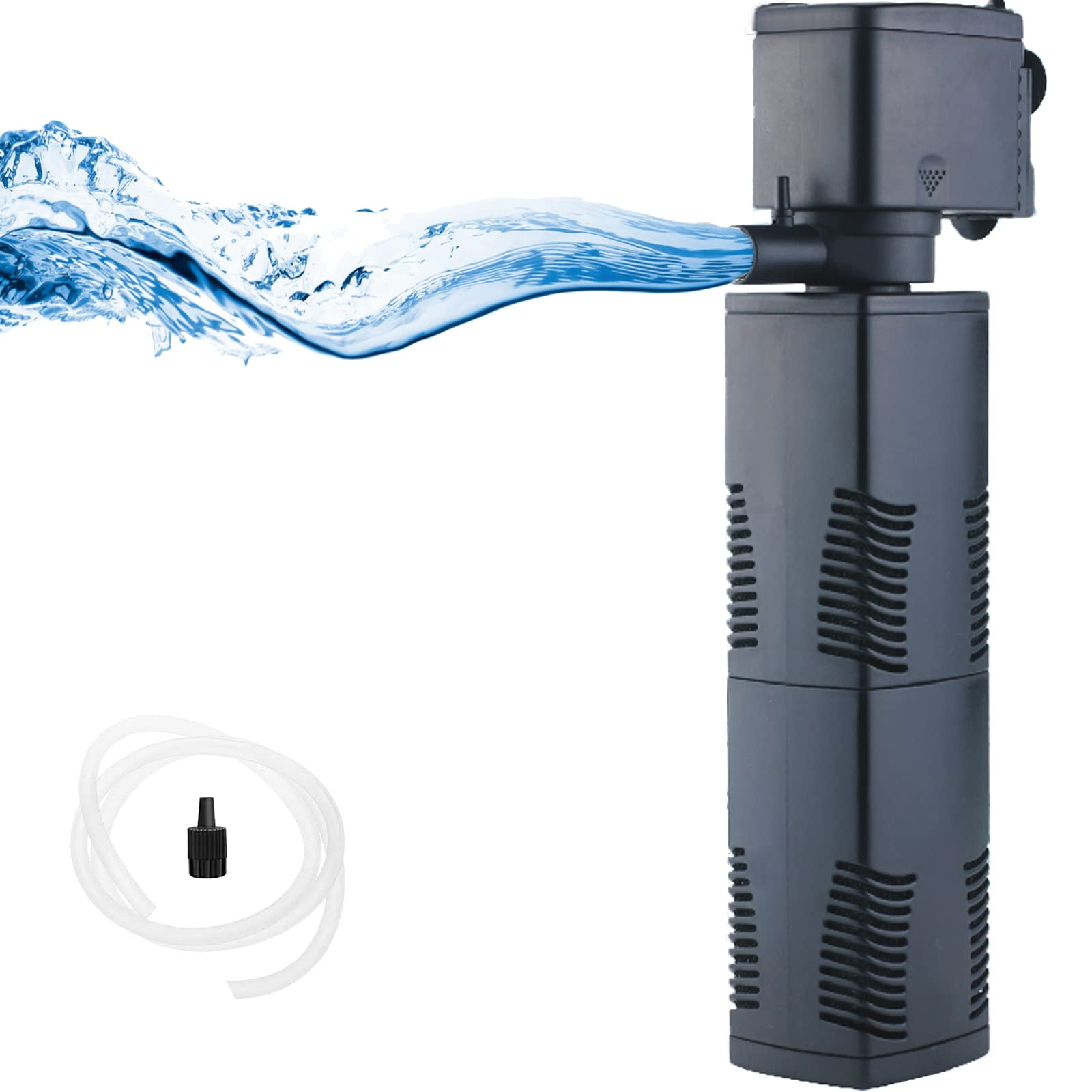 TEPU Submersible Aquarium Filter 300GPH, Internal Filter for Aquarium