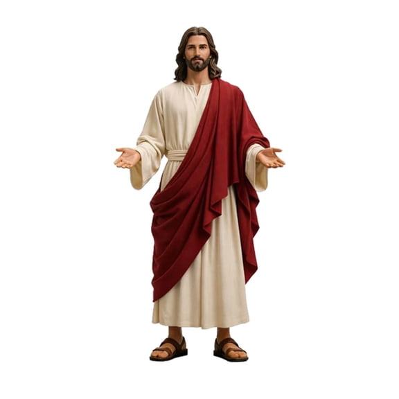 TEPgvh Statue Figurine, 1/6 Scale Resin Figure for Home Collection,Red,13cm