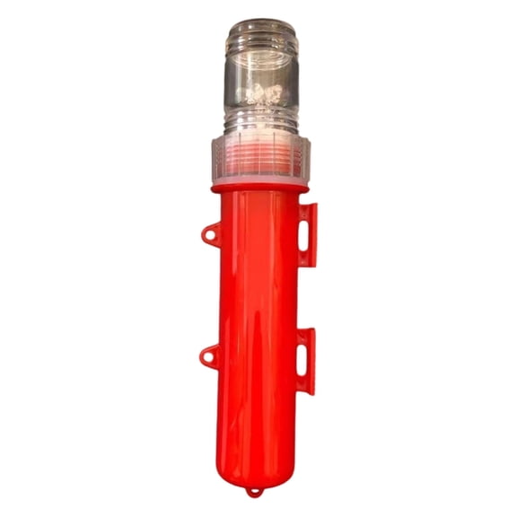 TEPgvh LED Marine Distress Signal Light, Electronic Emergency Flare for Boats and Buoys,Red,One Size