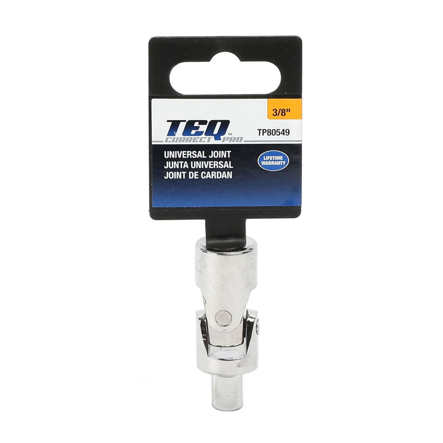 TEQ Correct Professional 3/8" UNIVERSAL JOINT 1 EA CQTQ, 1 each, sold