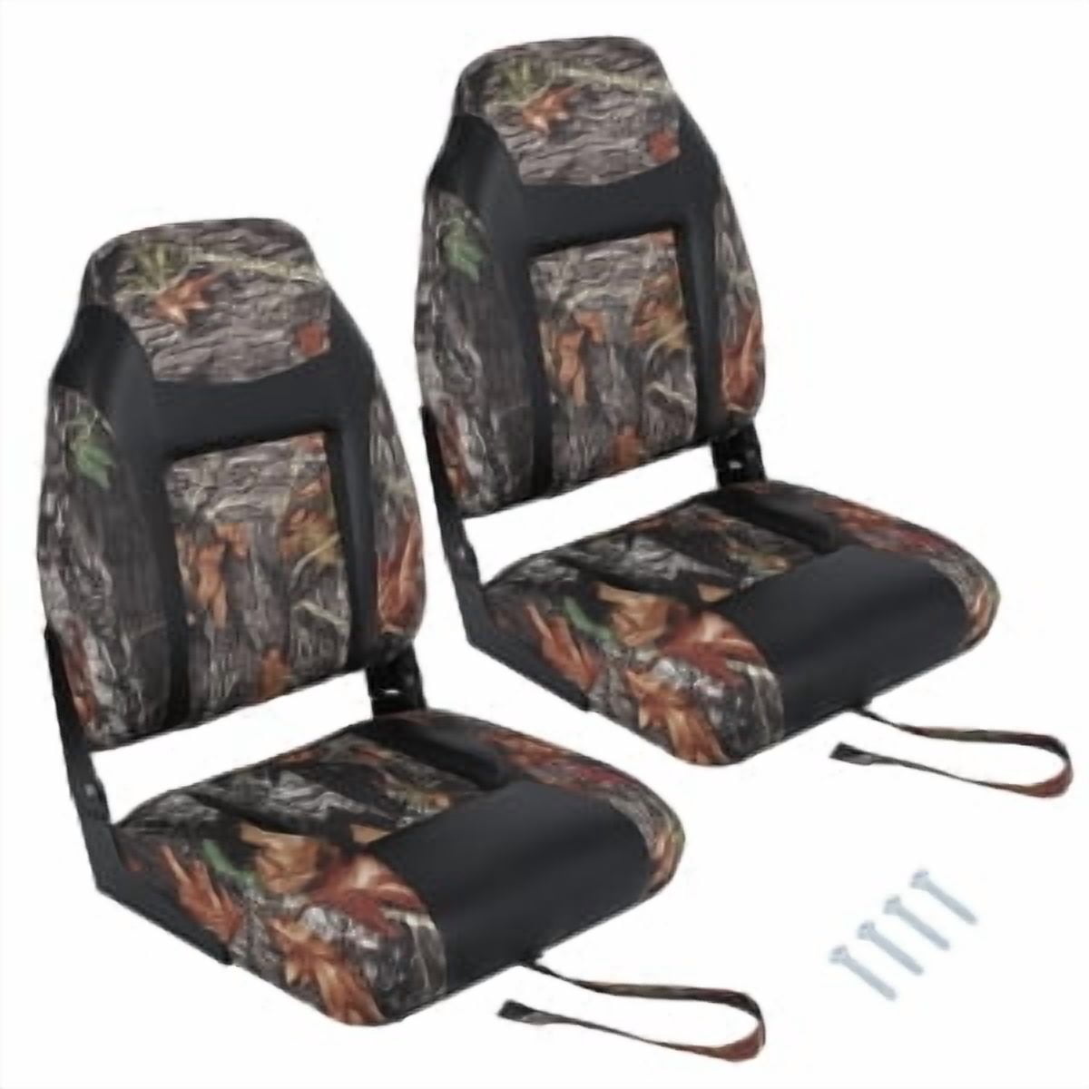 Qcunmag Folding Boat Seats High Back Boat Seating Fold-Down