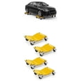 thumbnail image 1 of TEQIN Car Dolly Set,1500lbs Capacity Per Wheel Dolly, Heavy Duty Vehicle Dolly For Moving Car,Car Dolly Car Rollers For Moving Car For Moving Vehicles, 1 of 4
