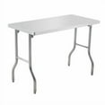 thumbnail image 1 of TEQIN Commercial Worktable,Folding Stainless Steel Kitchen Prep Table,Heavy-Duty Folding Prep Table for Restaurant Kitchen Home and Hotel, 1 of 8