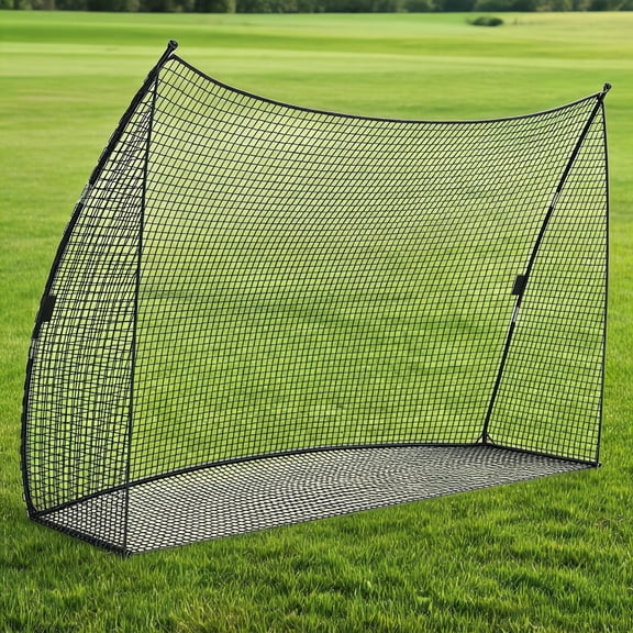 TEQIN Golf Practice Hitting Net,10 x 7 x 3 Ft Golf Simulator Net,Heavy Duty Golf Nets Portable Practice Net For Home Backyard Garage Indoor Outdoor