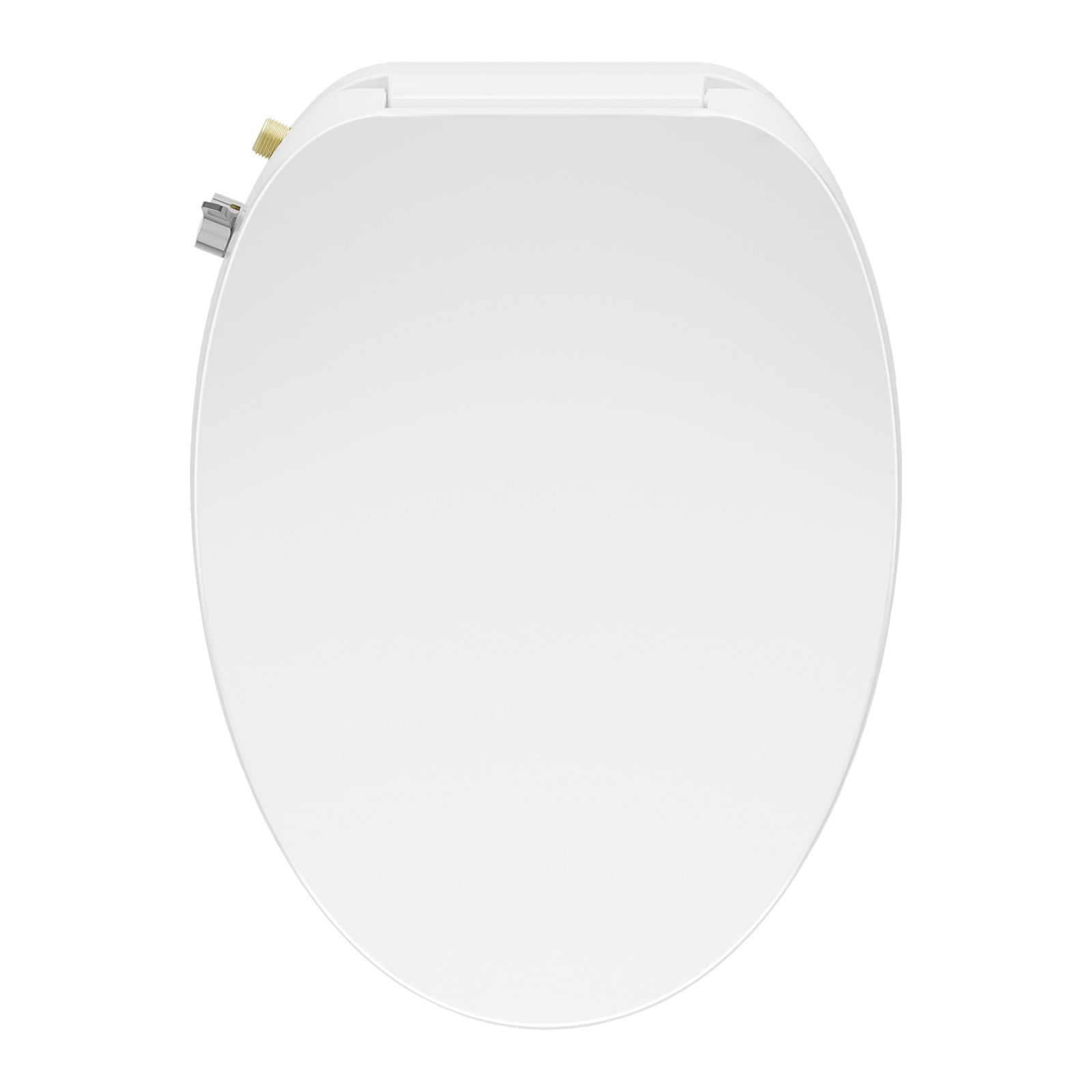 TEQIN Heated Bidet Toilet Seat,Electric Toilet Seat with Multiple Spray Modes, Smart Toilet Seat With Night Light Unlimited Warm Water, Auto Open & Slow Close Lid,Dual-Nozzle Rear & Feminine Wash