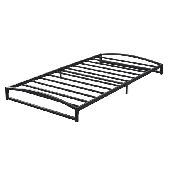 TEQIN Metal Platform Bed Frame 6 Inch Tall,No Box Spring Needed,Full/Twin/King/Queen Size Bed with Heavy Duty Strong Support Slats,Low Profile Bed Frame,Easy Assembly
