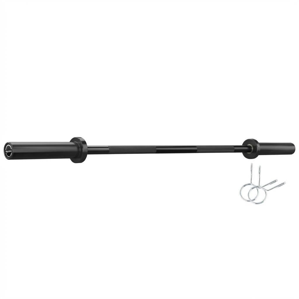 TEQIN Powerlifting Barbell 4ft/500lb Capacity,2 Inch Weight Bar For Strength Training, Weightlifting, Squat, Deadlift, Bench Press, Curl, Overhead Press