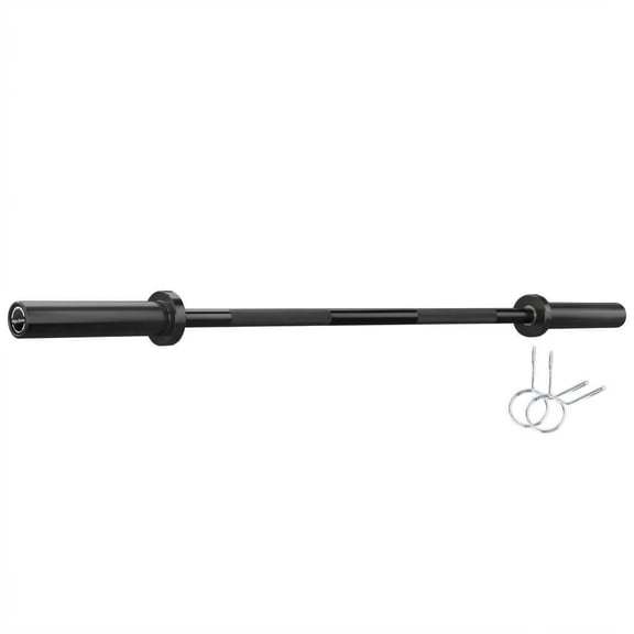 TEQIN Powerlifting Barbell 4ft/500lb Capacity,2 Inch Weight Bar For Strength Training, Weightlifting, Squat, Deadlift, Bench Press, Curl, Overhead Press