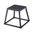 thumbnail image 1 of TEQIN Steel Plyometric Box,Exercise Step Up Box,Anti-Slip Pre-Assembled Plyometric Jump Box for Home Gym Conditioning and Strength Training,Plyometric Platform Step 12-18-24-30 Inch, 1 of 6