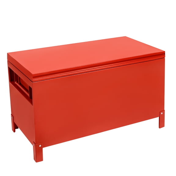 TEQIN Underbody Truck Box,Pickup Storage Box,Heavy Duty Aluminum Diamond Plate Tool Box with Lock Keys,Waterproof Trailer Storage Box with Side Handles,Tool Organizer Chest Cabinet for Truck