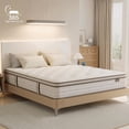 thumbnail image 1 of Spanspace 12" Queen Gel Memory Foam Hybrid Mattress with Pocket Springs, Medium Comfort, Pressure Relief and Motion Isolation, CertiPUR-US Certified, 100-Night Trial, 1 of 8