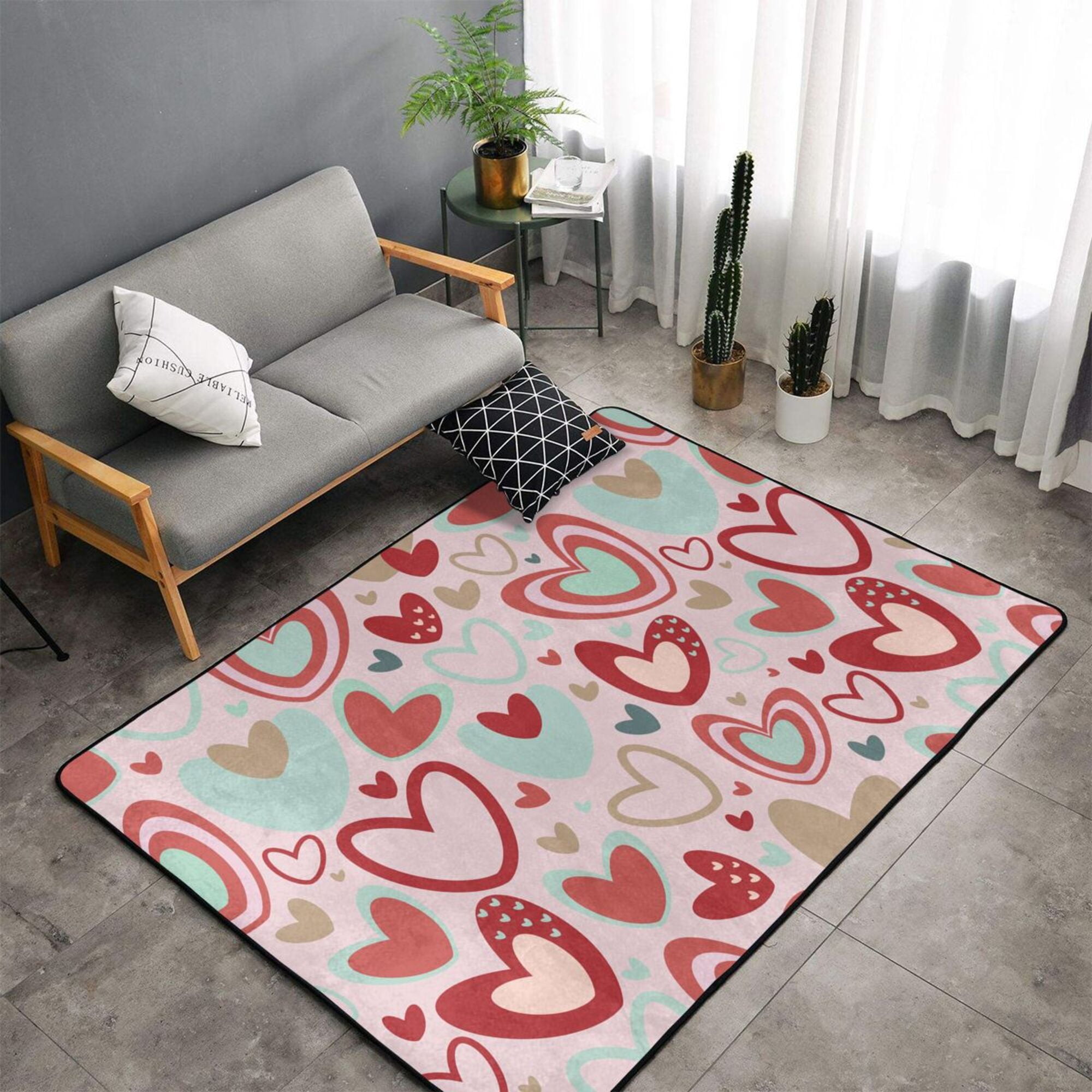 Heart Shaped Rug Heart Shaped Rug