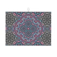thumbnail image 1 of TEQUAN Dish Drying Mat for Kitchen Counter, Microfiber Super Absorbent Geometric Mandala Floral Tribal Style Prints Dish Drainer Mats, 18 x 24 inches, 1 of 7
