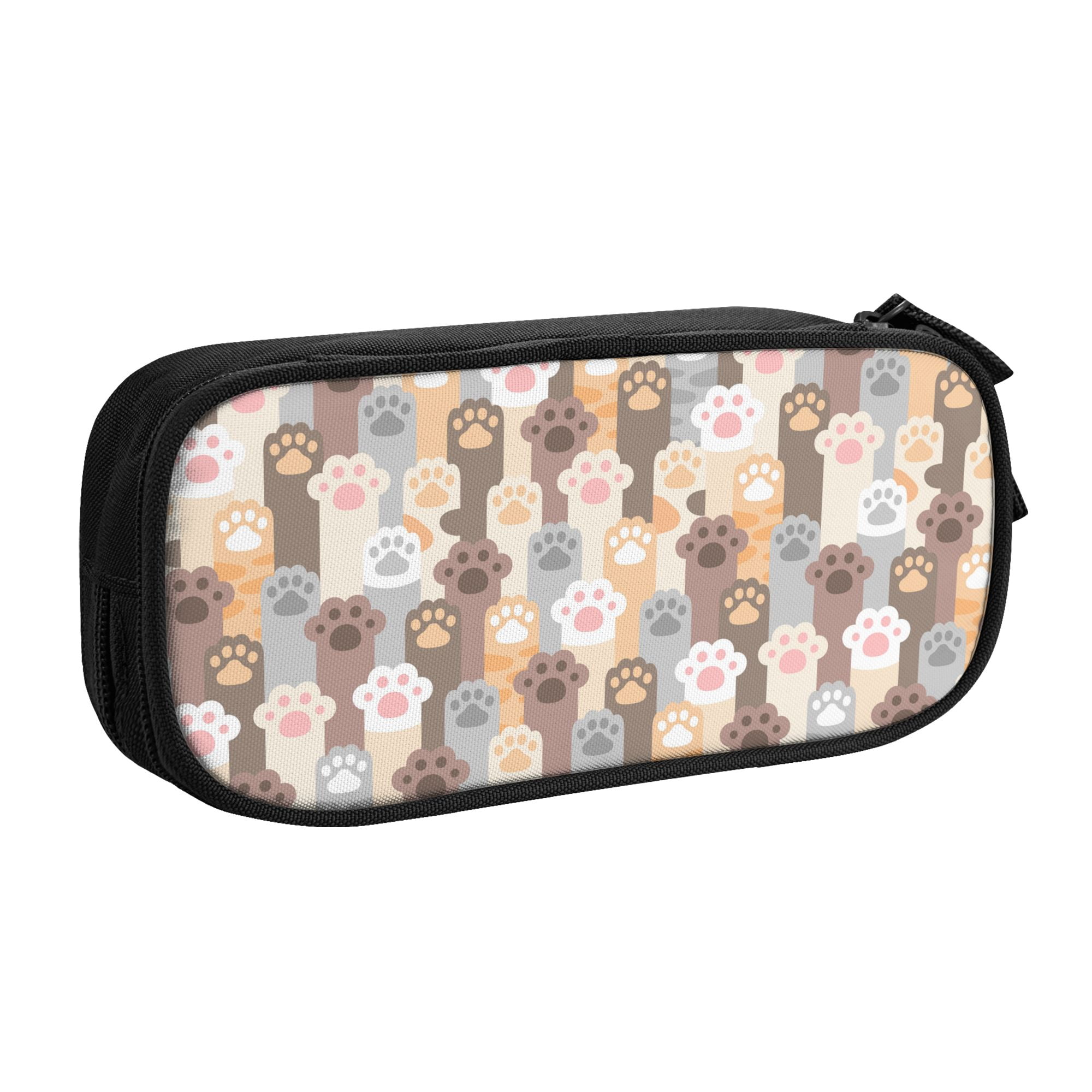 Pencil Case Creative Milk Carton PU Bag Organizer With Zipper Office School Supplies Color