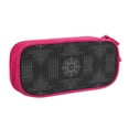thumbnail image 1 of TEQUAN Large Capacity Pencil Case, Mystic Viking Gothic Runes Pattern Pencil Pouch 2 Compartments Pencil Bag (Pink), 1 of 7