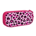thumbnail image 1 of TEQUAN Large Capacity Pencil Case, Pink Leopard Camouflage Pattern Pencil Pouch 2 Compartments Pencil Bag (Pink), 1 of 7