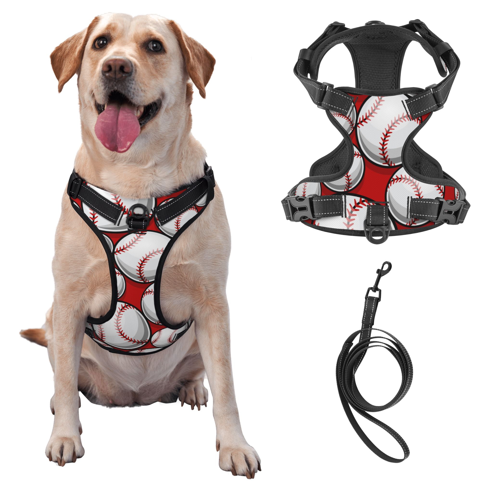 Baseball Dog Harness surf