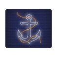 thumbnail image 1 of TEQUAN Non-Slip Washable Rubber Mouse Pad, Nautical Rope Anchor Neon Pattern Mouse Mat, 10 x 12 inches, 1 of 7