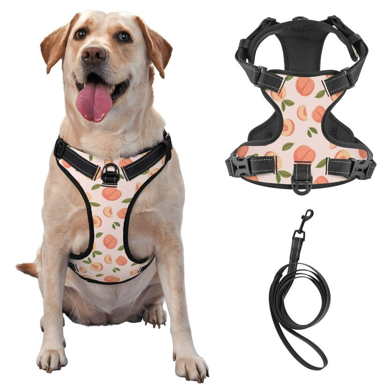 Peach dog harness hotsell