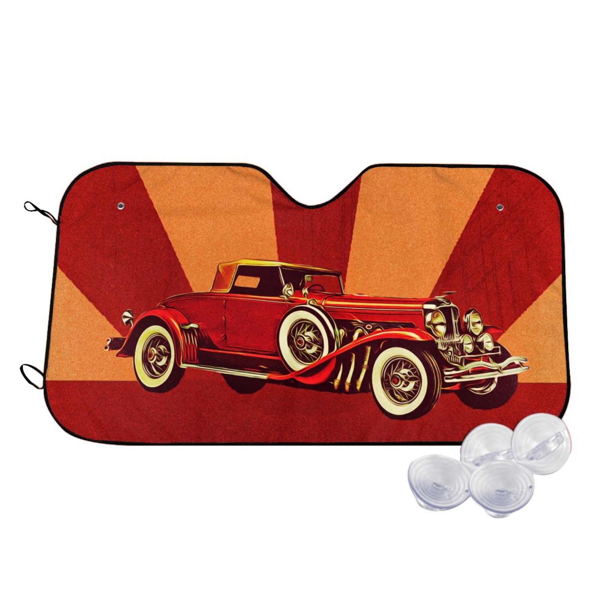 Candy Print Pattern Car Sun Shade main image 1