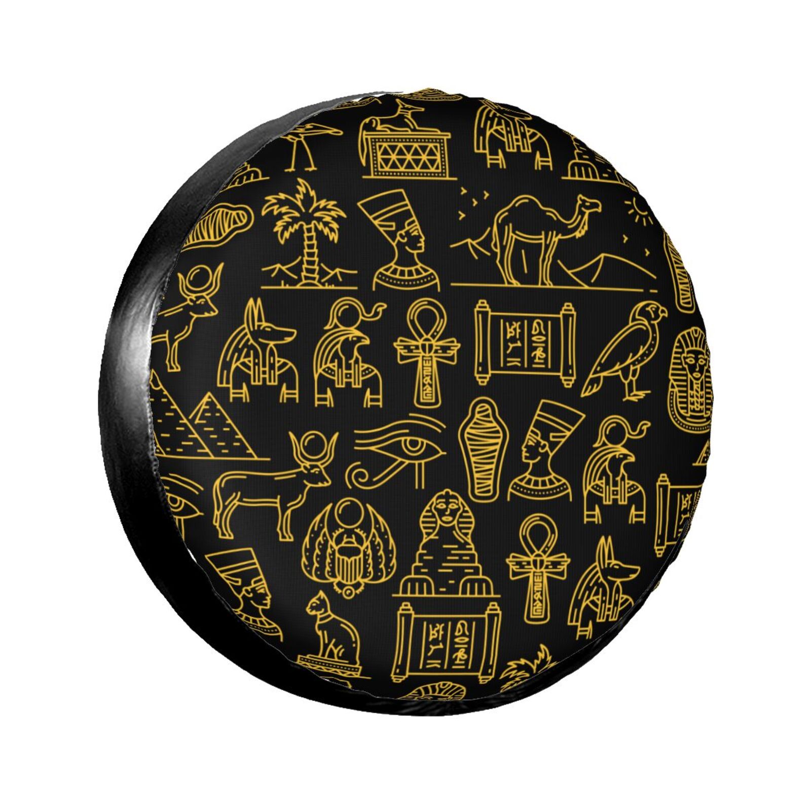 Egyptian Horus Spare Tire Cover Gods of Egypt DT02