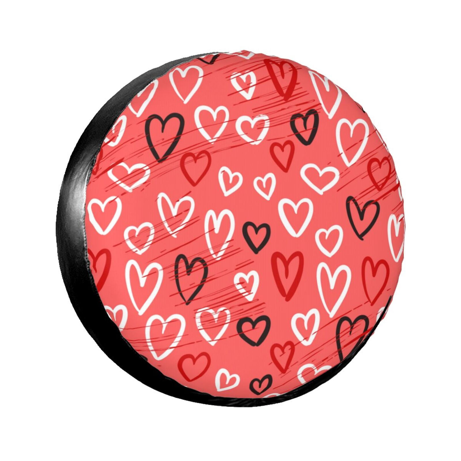 Edafol Oil Painting Dragonfly Spare Tire Cover - 14 Inch Dustproof Waterproof Sun Protection For Cars, Trucks, Jeep, RV