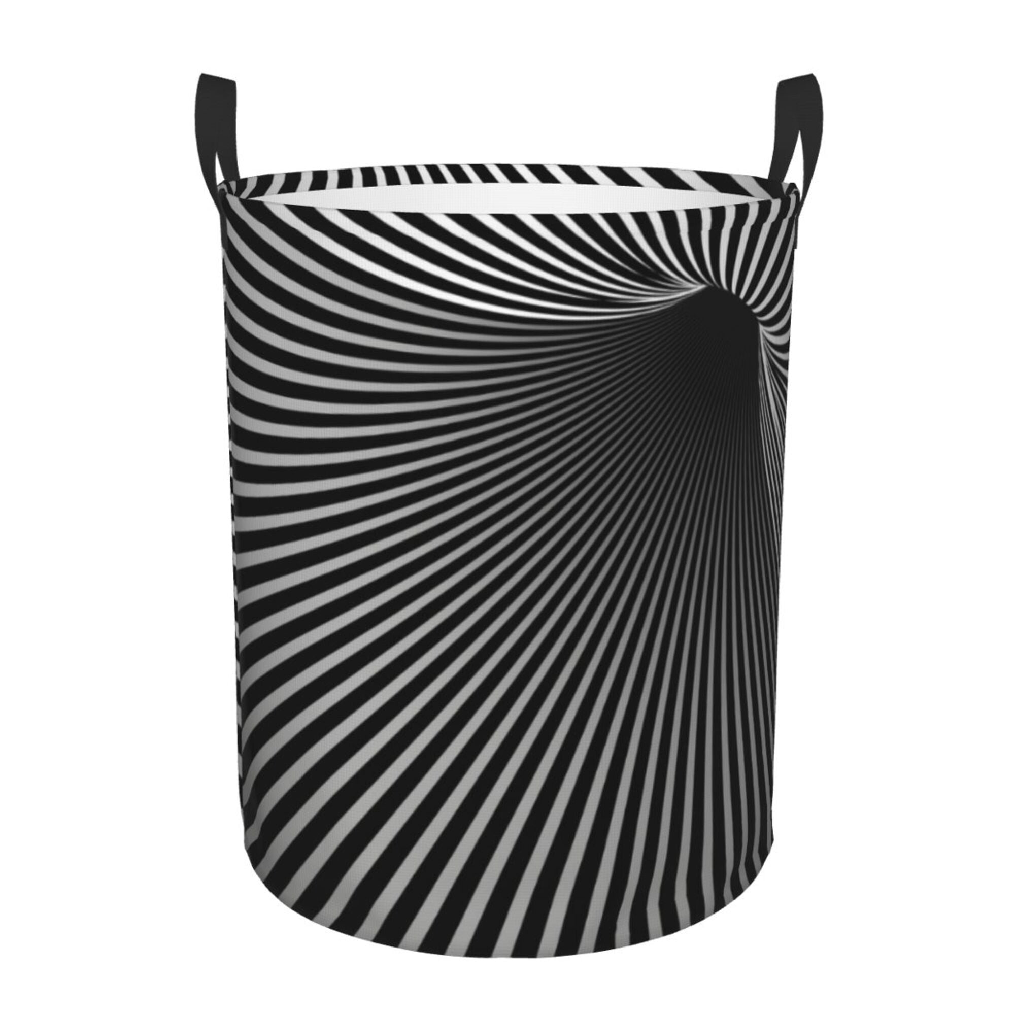 Pulsing Optical illusion Laundry Basket