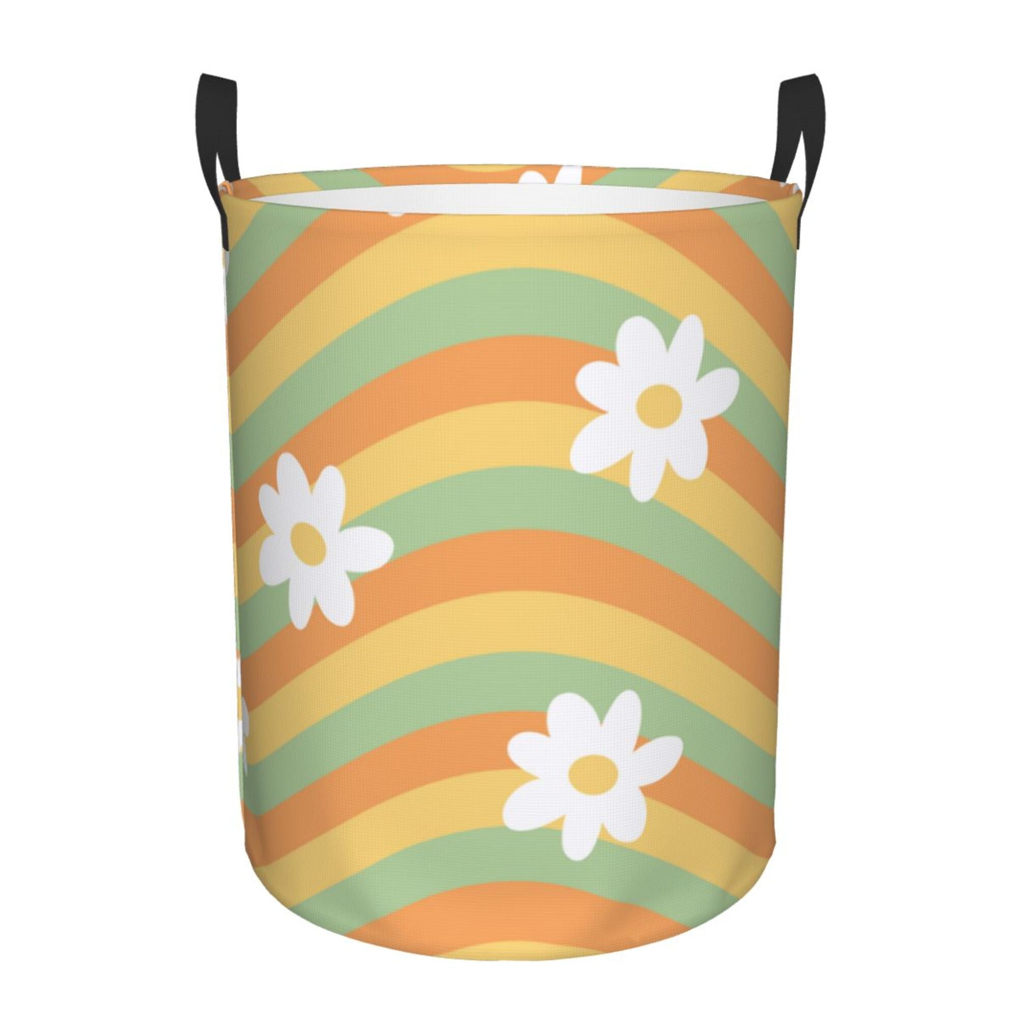 Rainbow Hippie Tie Dye Laundry Basket