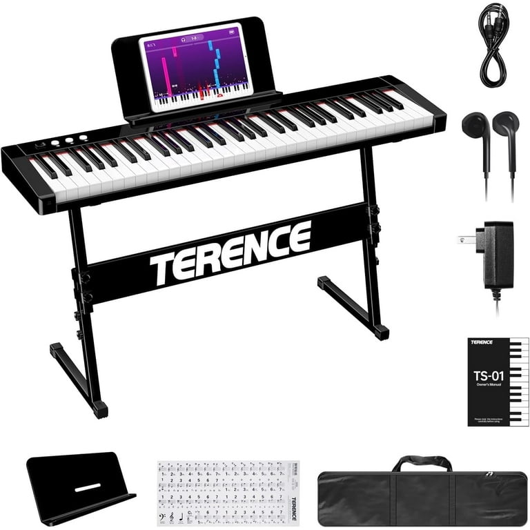 TERENCE 61鍵 電子オルガン Amazon.com: TERENCE Keyboard Piano 61 Keys Dual HiFi