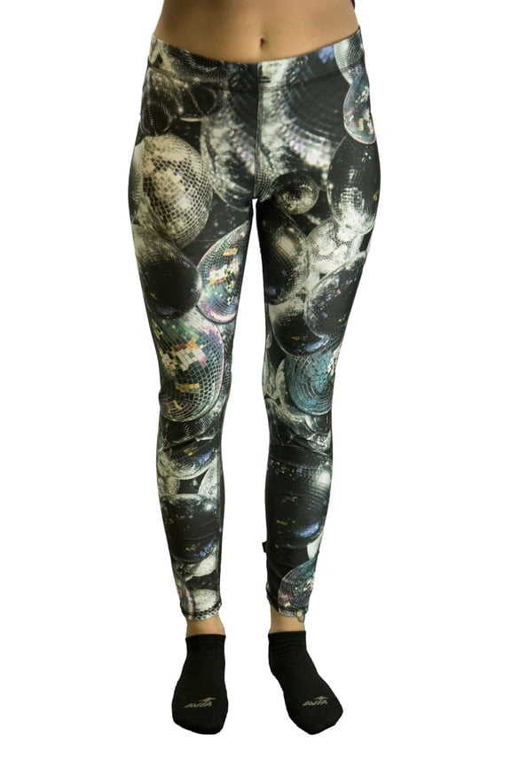 Women's Performance Leggings, Disco Fever, Medium