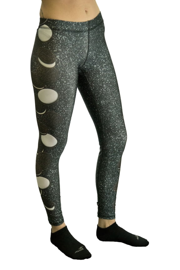 Women's Performance Leggings, Oreo The Stuff Inside, X-Small