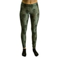 thumbnail image 1 of TEREZ Women's Performance Leggings, Skull Star Power, X-Small, 1 of 2